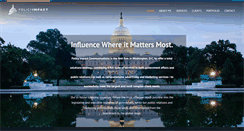Desktop Screenshot of policyimpact.com